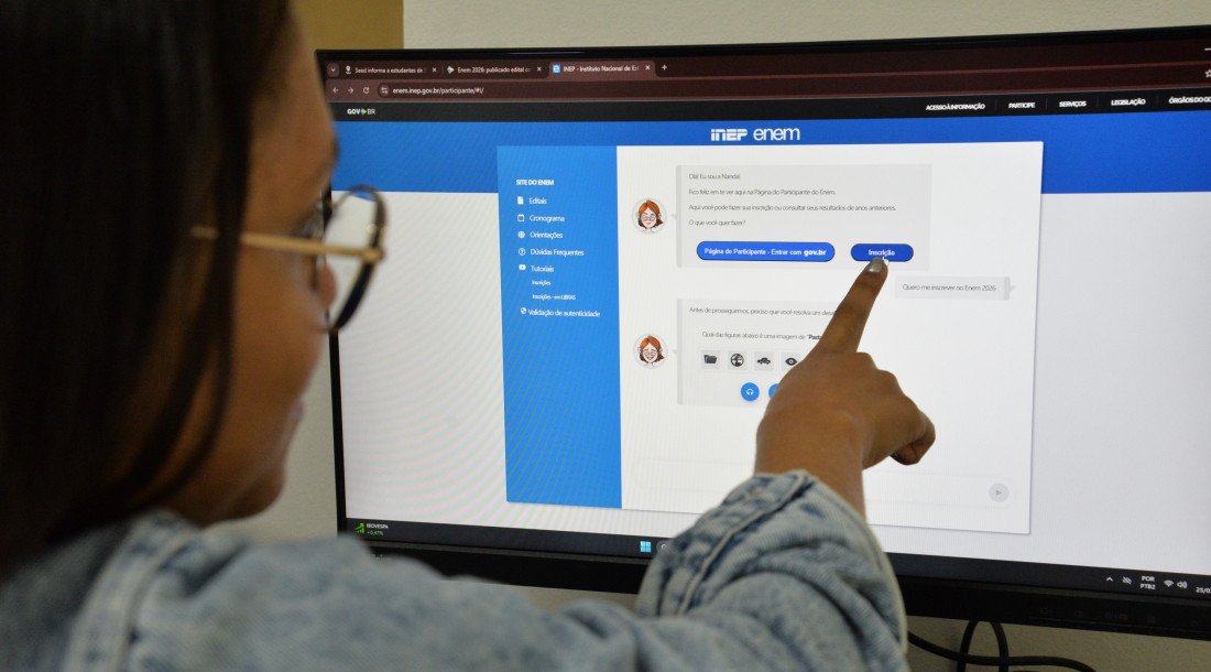 Enem 2026 inicia a fase de inscrições nesta segunda-feira, dia 25