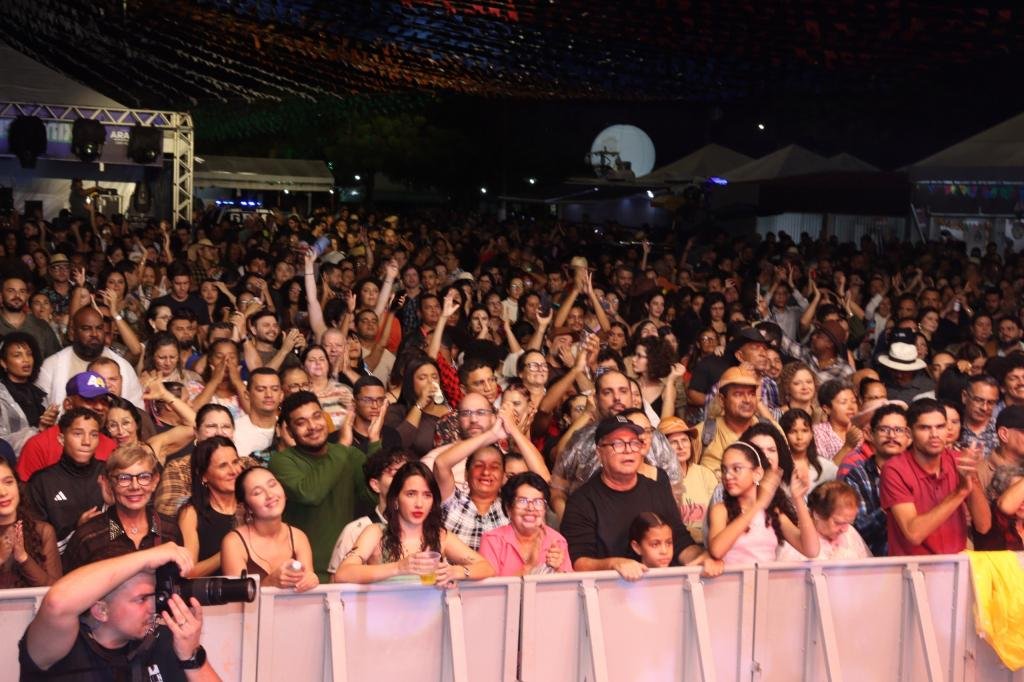 Forró Caju 2026: shows no Augusto Franco marcam início da festa nos bairros em Aracaju