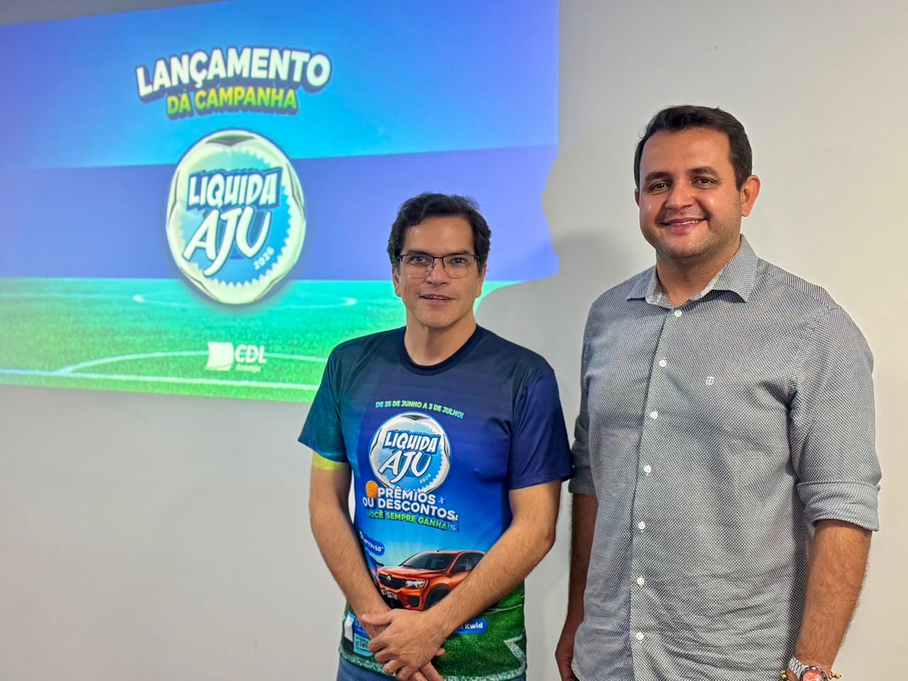 ACESE PRESTIGIA LANÇAMENTO DO LIQUIDA AJU E REFORÇA PARCERIA COM A CDL PARA FORTALECER O COMÉRCIO SERGIPANO