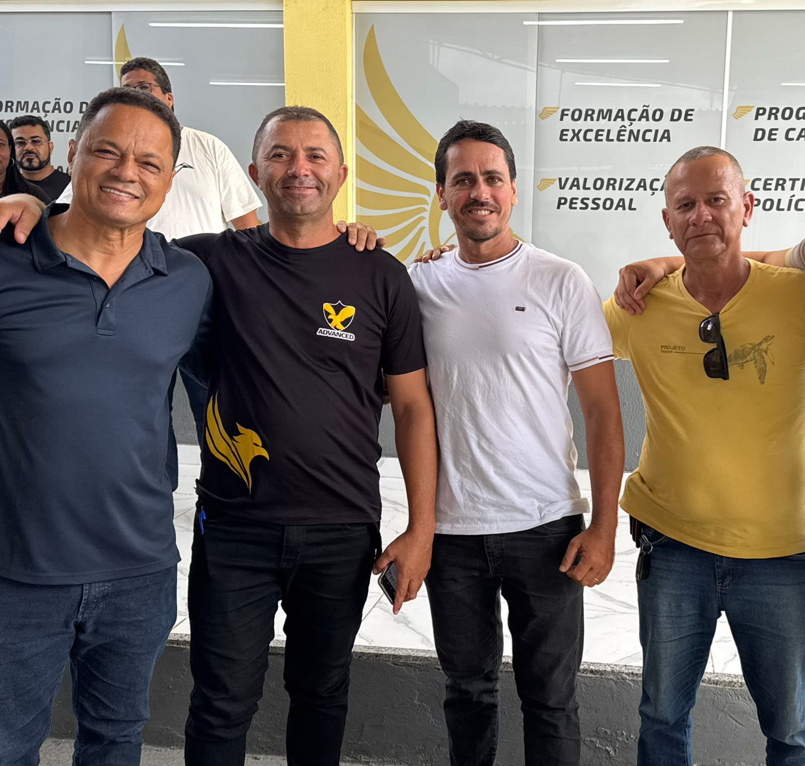 Capitão Samuel fortalece laços com a categoria de vigilantes do setor privado