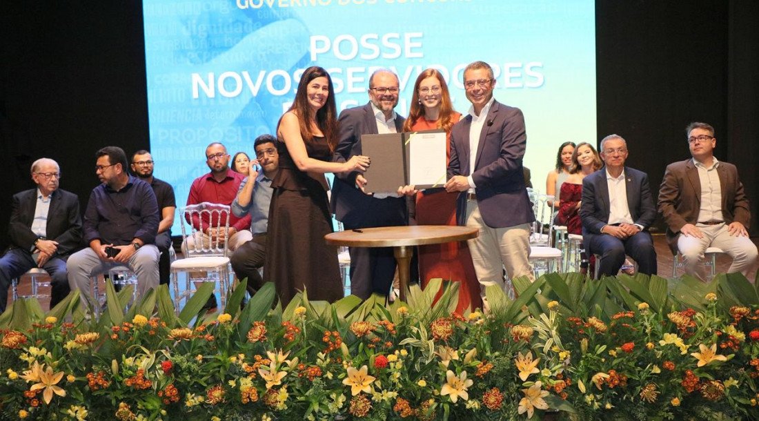 NOVOS SERVIDORES DA SAÚDE TOMAM POSSE E REFORÇAM COMPROMISSO COM ASSISTÊNCIA À POPULAÇÃO SERGIPANA