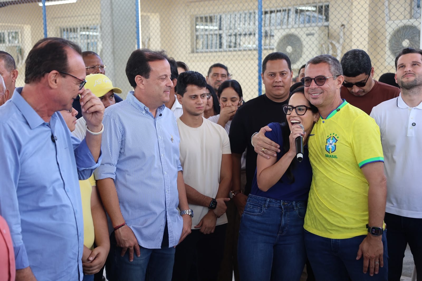 André Moura acompanha Fábio Mitidieri em agenda de inaugurações no Agreste sergipano