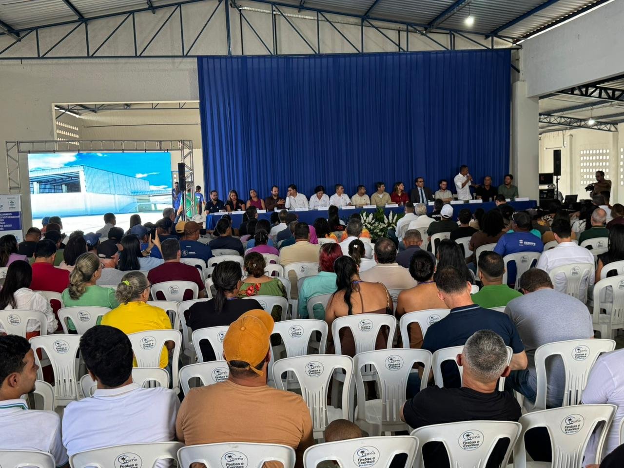 CONBASF ENTREGA REFORMA E AMPLIAÇÃO DA PRIMEIRA UNIDADE DE TRANSBORDO E CENTRAL DE TRIAGEM PÚBLICAS
