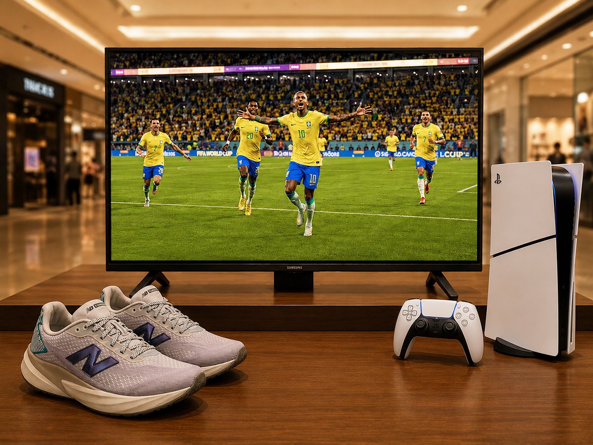 Shopping Jardins lança promoção gratuita com sorteios de TV e PlayStation 5