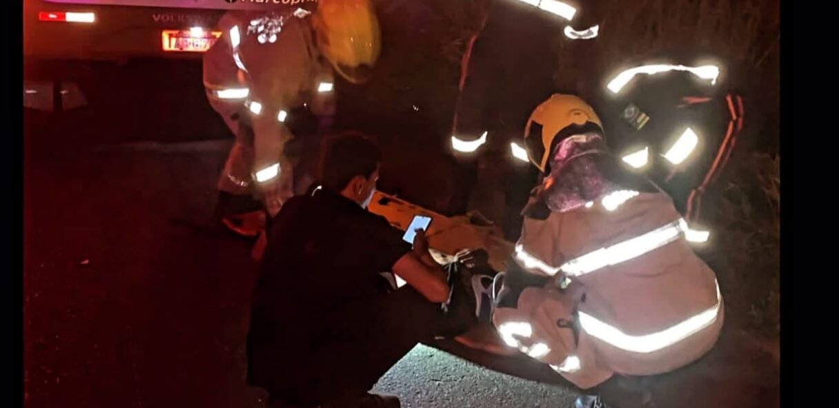 Acidente envolvendo uma motocicleta e um ônibus deixa uma pessoa ferida no município de Lagarto