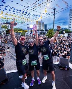 Bell Marques, Rafa e Pipo desembarcam em Aracaju com a Corrida 100% Você no dia 8 de julho