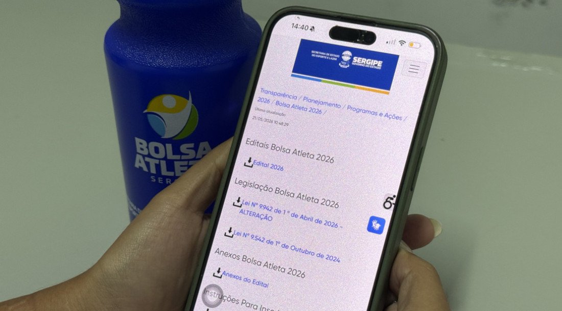 Governo de Sergipe divulga lista preliminar de candidatos ao Bolsa Atleta Sergipe 2026