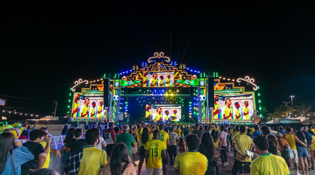 Arraiá do Povo reúne a transmissão do jogo do Brasil e shows de Luan Estilizado, Luan Santana e João Bosco & Vinícius nesta sexta-feira