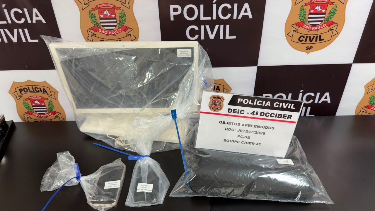 PC DE SERGIPE CUMPRE MANDADO DE BUSCA E APREENSÃO EM SÃO PAULO DURANTE INVESTIGAÇÃO DE FRAUDE ELETRÔNICA