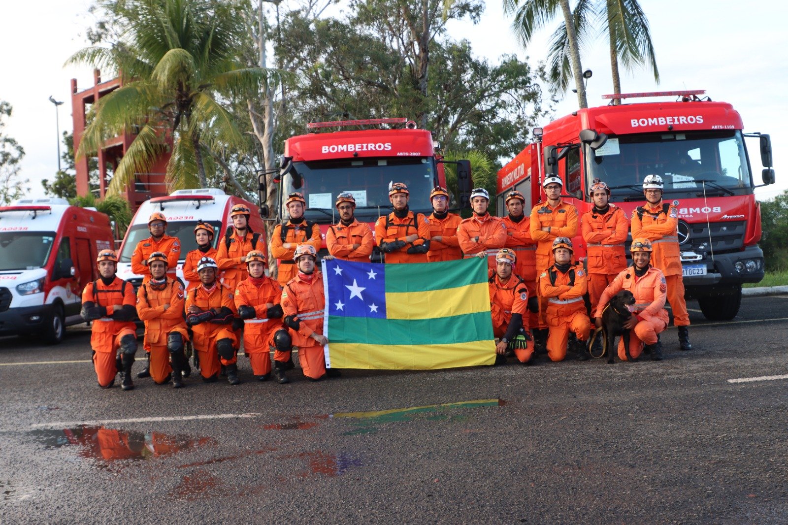 Bombeiros de SE participam do 2º Simulado Operacional do Nordeste