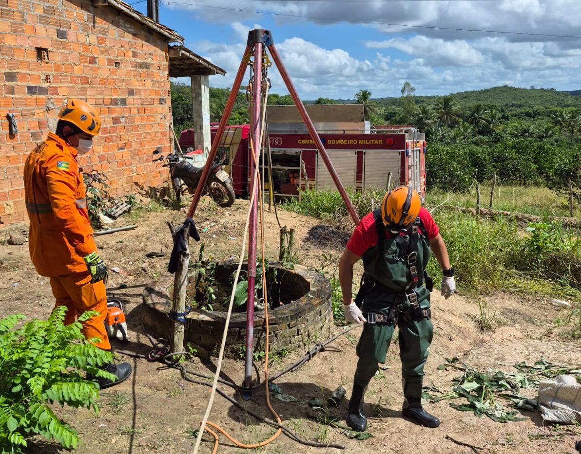 Corpo é encontrado dentro de uma cisterna de 15 metros, em Salgado