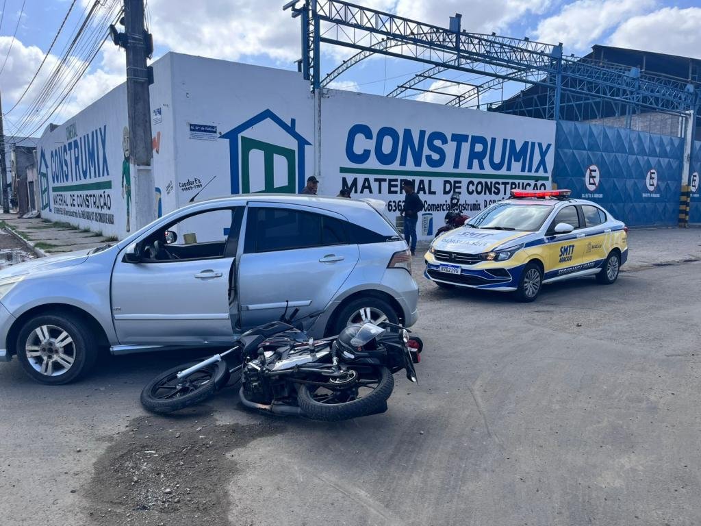 SMTT registra 54 acidente de trÇansito e 11 vítimas em uma semana em Aracaju