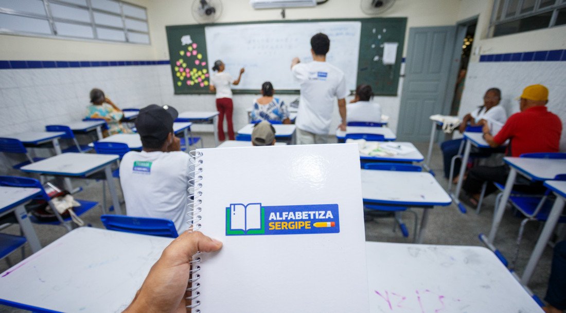 Sergipe reduz a taxa de analfabetismo entre as pessoas com 15 e 60 anos