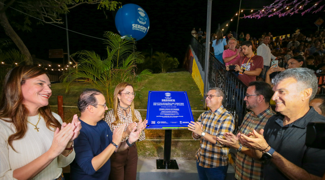 Governo de Sergipe entrega 1ª etapa de revitalização do Centro de Criatividade