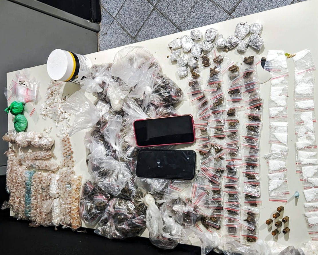 Operação da Delegacia de Poço Verde apreende cerca de 20 quilos de drogas