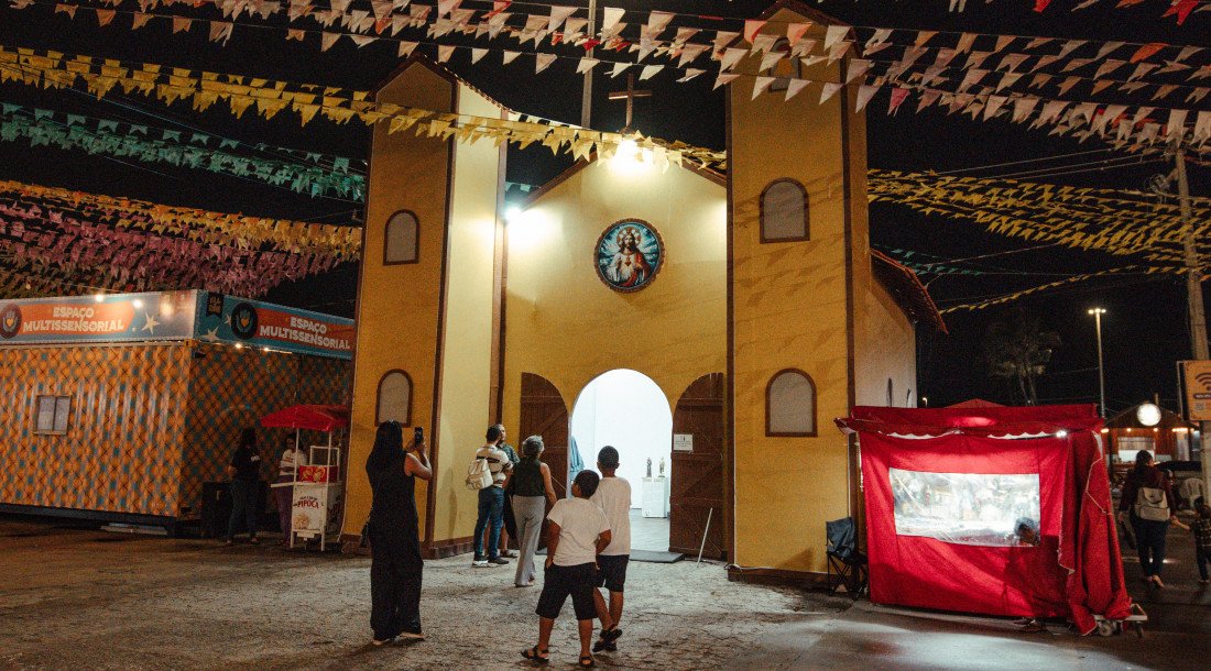 Capela da Vila do Forró une fé e tradição em meio aos festejos juninos na Orla da Atalaia