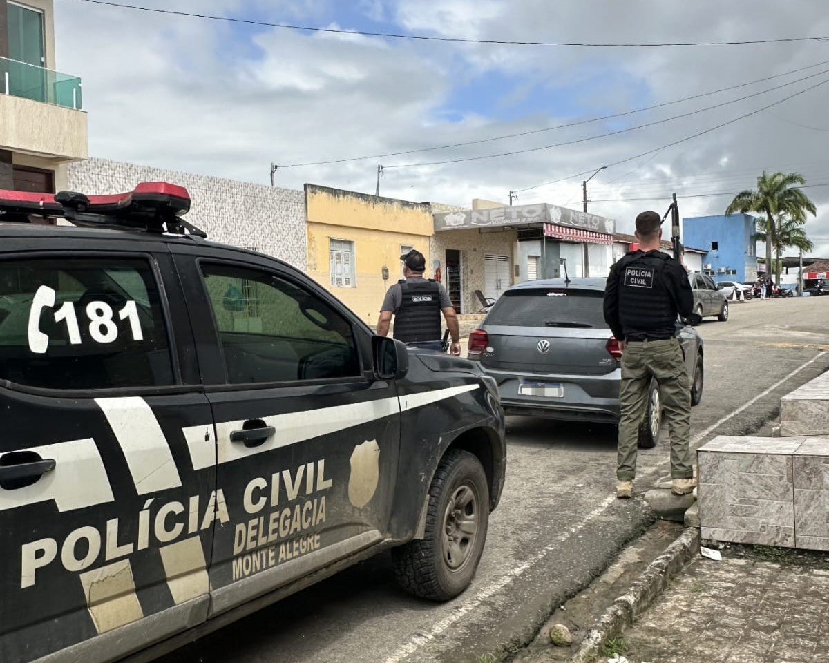 POLÍCIA CIVIL PRENDE UM HOMEM EM FLAGRANTE SUSPEITO DE DEPREDAR UMA IGREJA EM MONTE ALEGRE DE SERGIPE