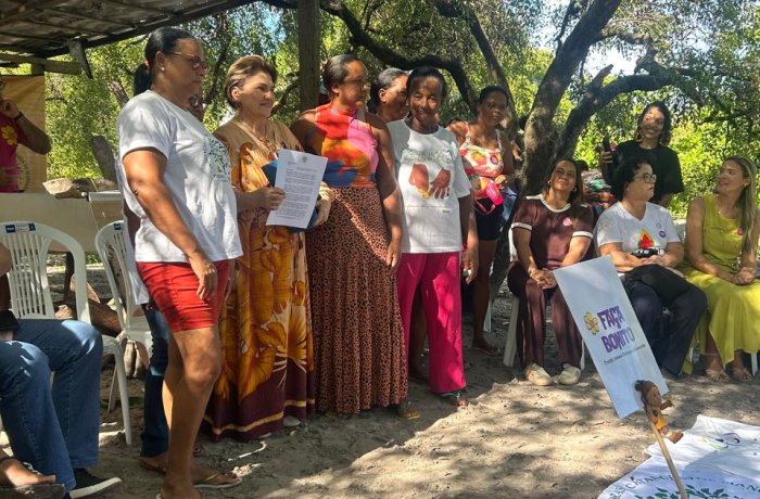 Em visita da ministra da Mulher, CUT defende Reserva Extrativista Wilson de Sá
