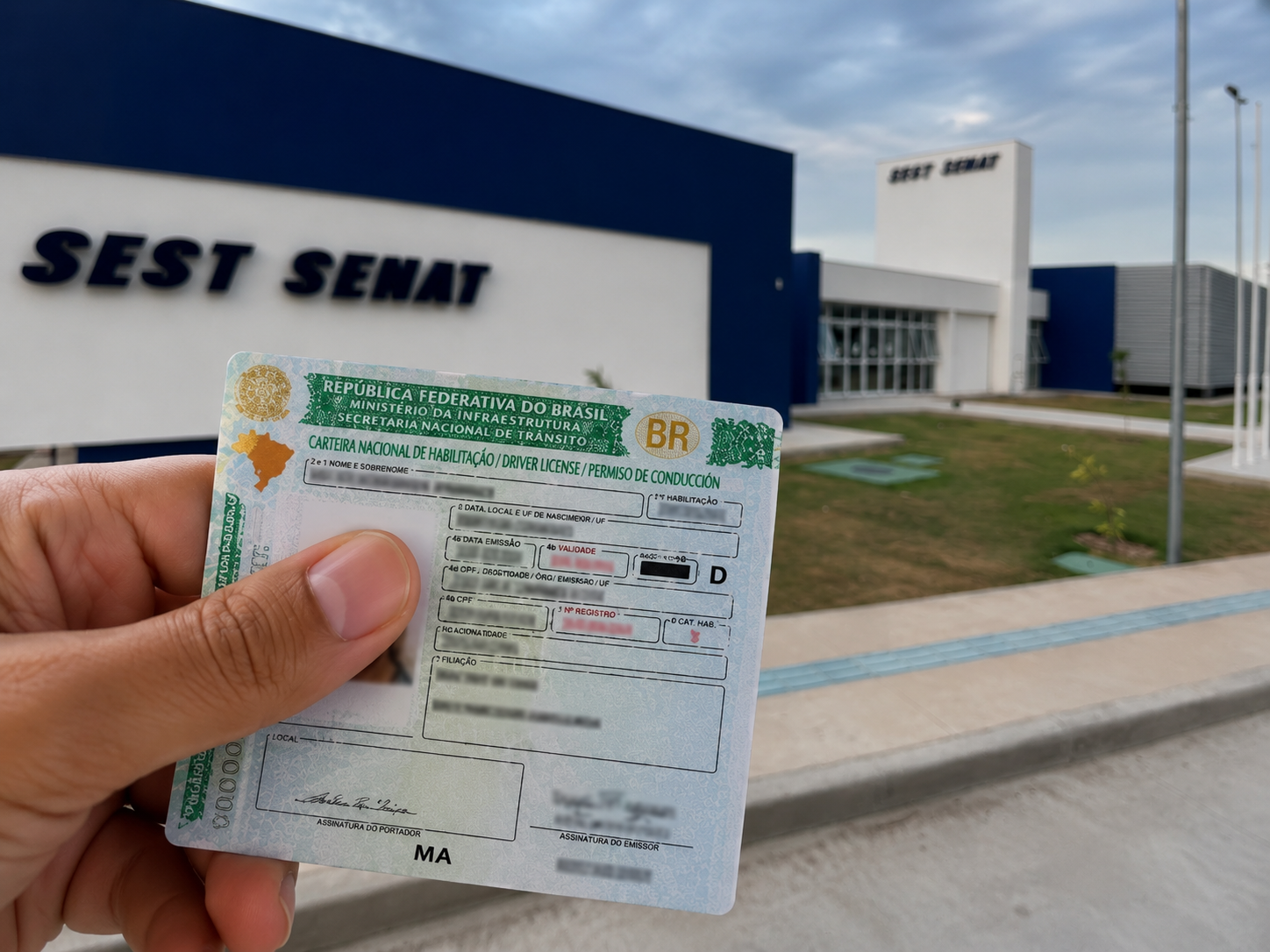 SEST SENAT Sergipe abre inscrições para mudança gratuita de categoria da CNH