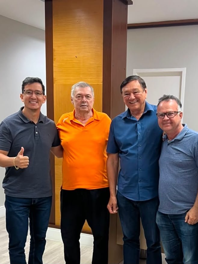 Empresário Joãozinho de Solinha se reúne com secretário Luiz Mitidieri
