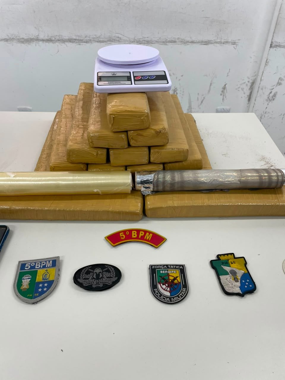 PM APREENDE MAIS DE 14 QUILOS DE MACONHA DURANTE AÇÃO NO MUNICÍPIO DE NOSSA SENHORA DO SOCORRO