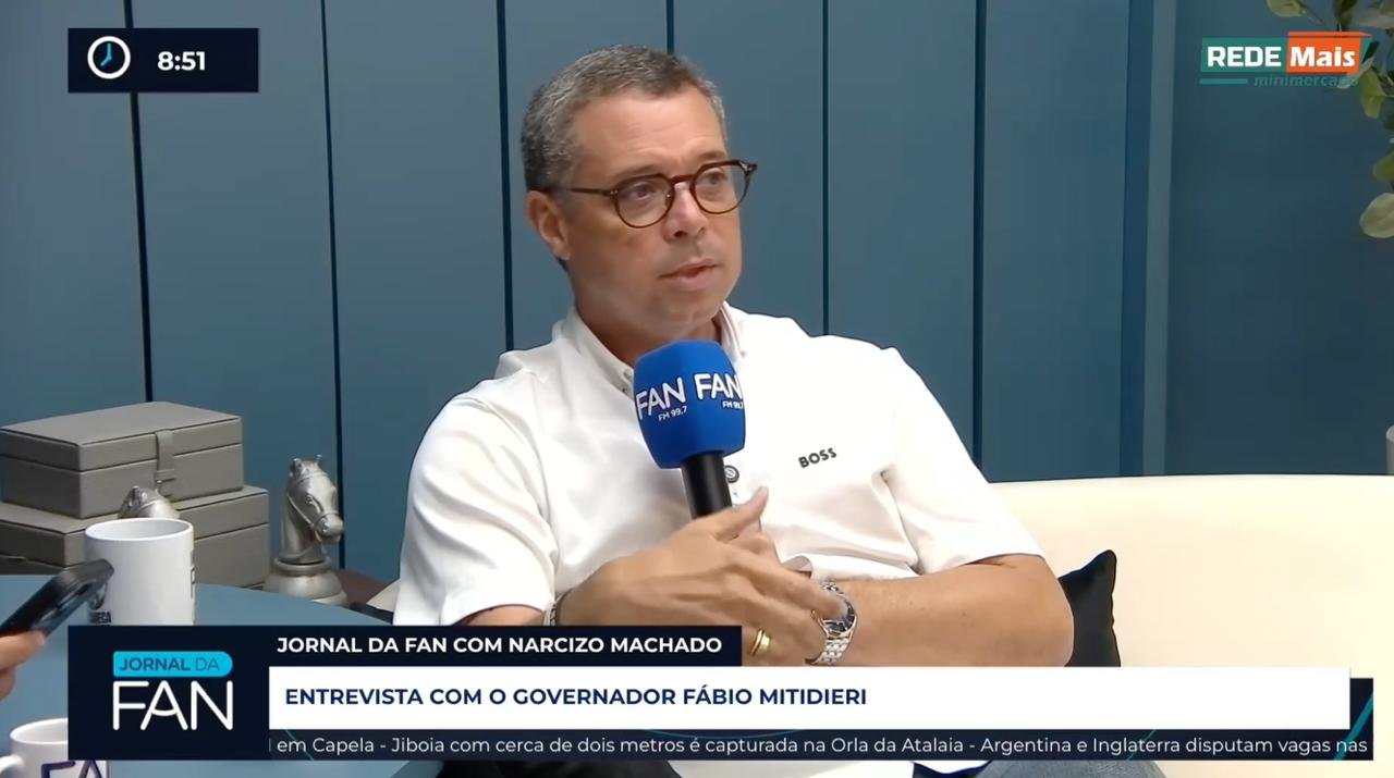 Governador Fábio Mitidieri anuncia projeto para nova entrada de Aracaju
