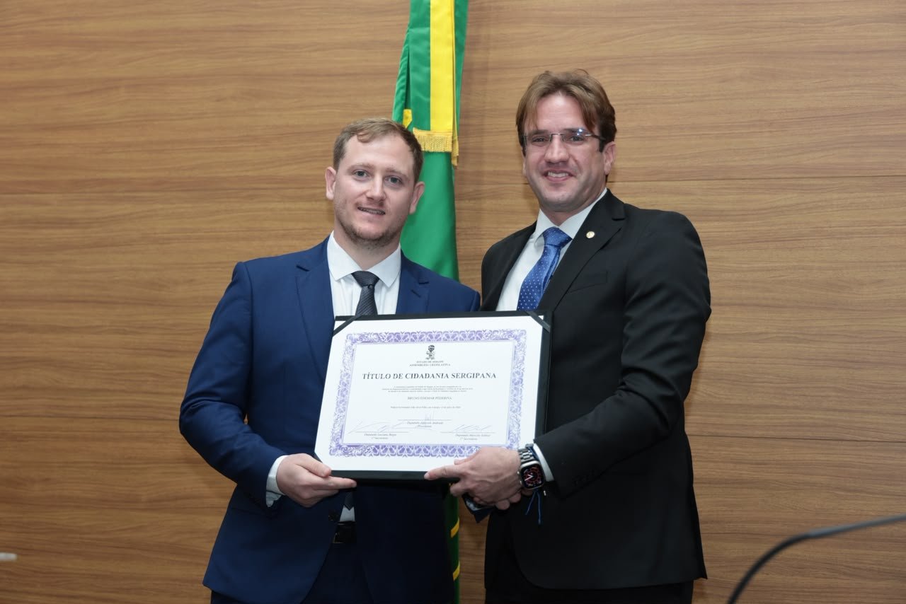 Médico Bruno Edemar Pederiva recebe Título de Cidadania Sergipana