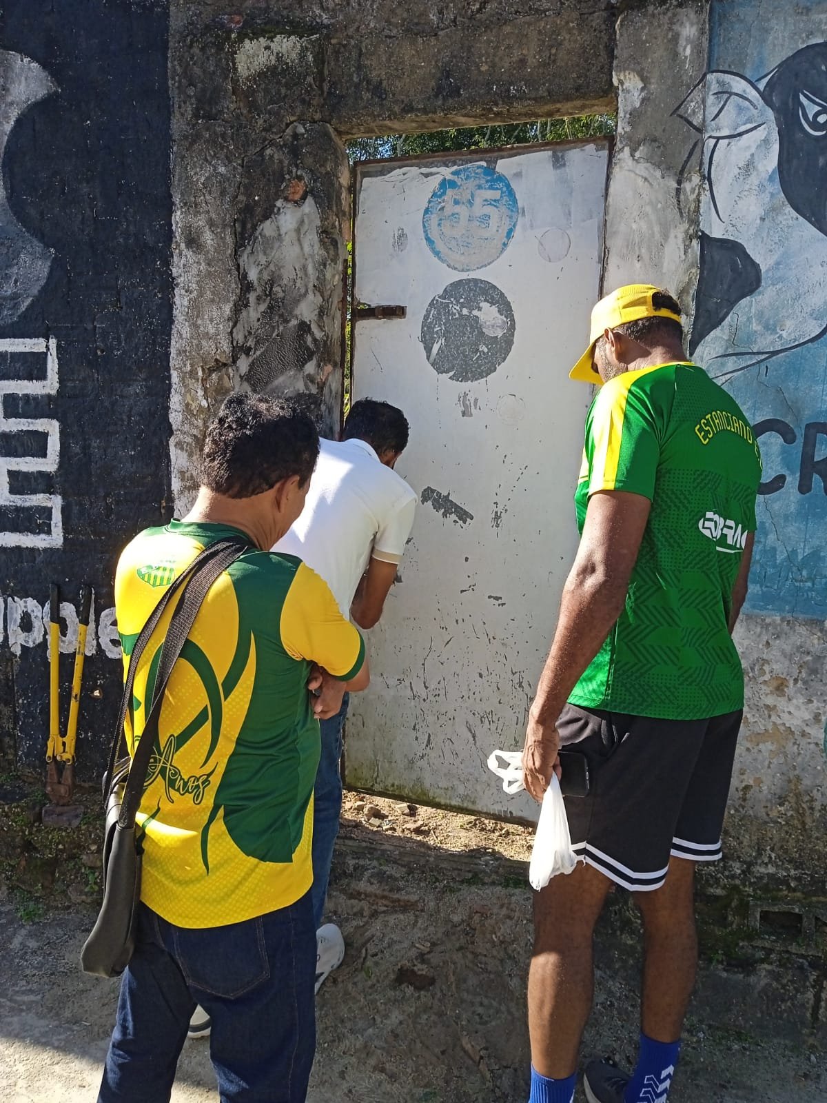 Cadeados do campo do estanciano estão sendo furtados, diz presidente