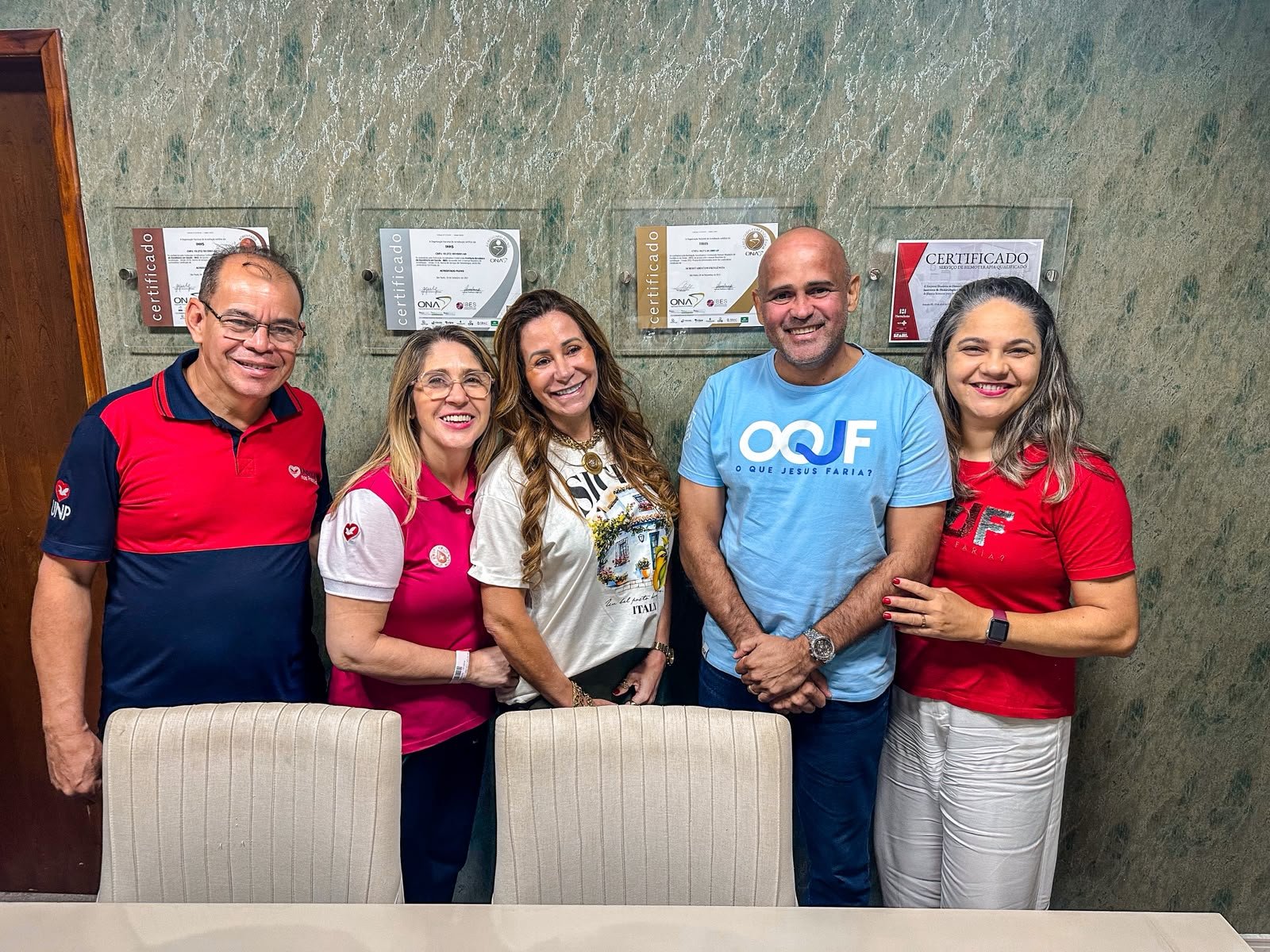 Alex Melo comemora mais uma ação de doação de sangue em Aracaju