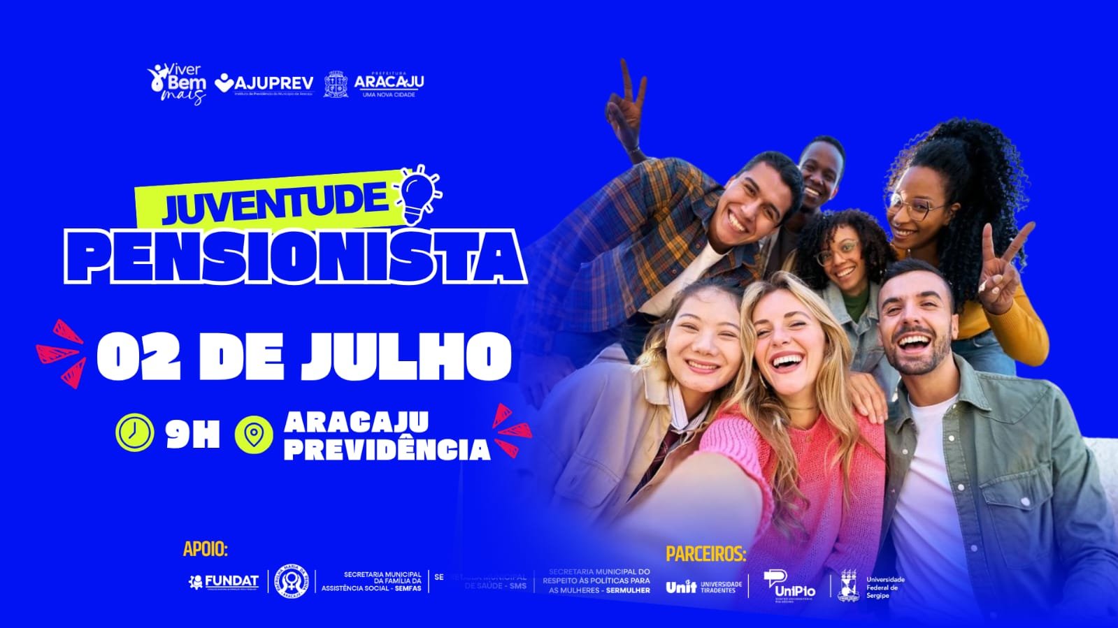 AjuPrev reúne os jovens beneficiários para o Juventude Pensionista