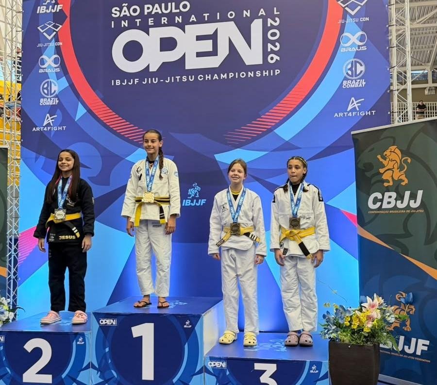 Mamá Marrenta conquista pódio em evento internacional de jiu-jítsu