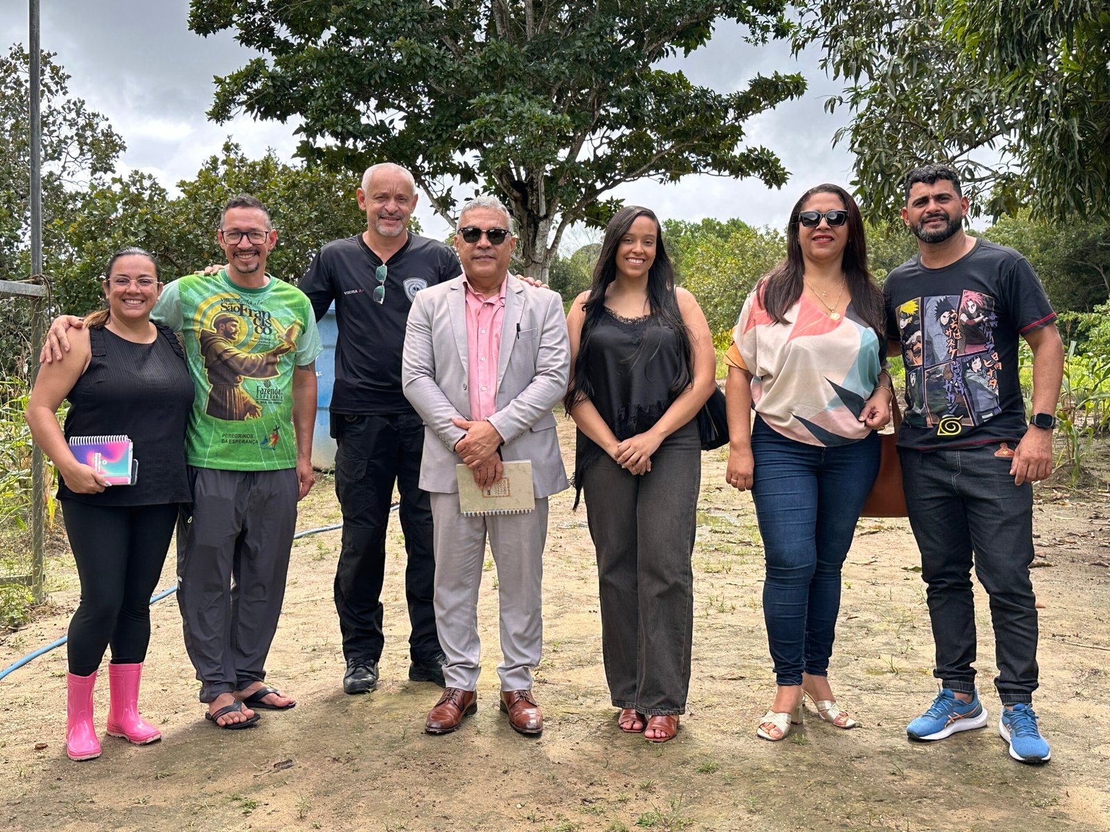 MPT-SE visita Fazenda da Esperança Dom Mário Sivieri, em São Cristóvão