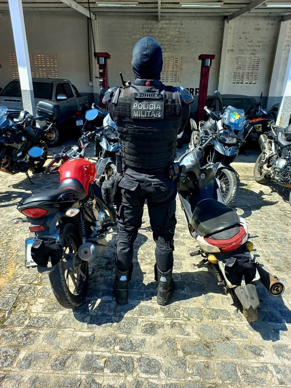 PM recupera motocicletas com restrições de roubo na Zona Sul da capital
