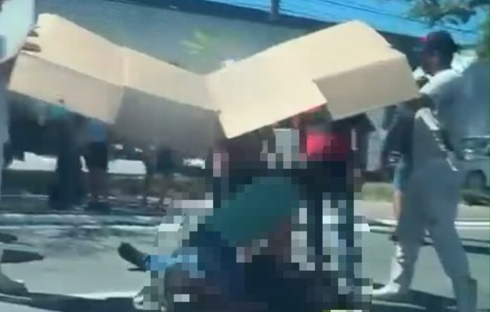 Motociclista morre após se envolver em acidente com caminhão na Avenida Tancredo Neves, em Aracaju