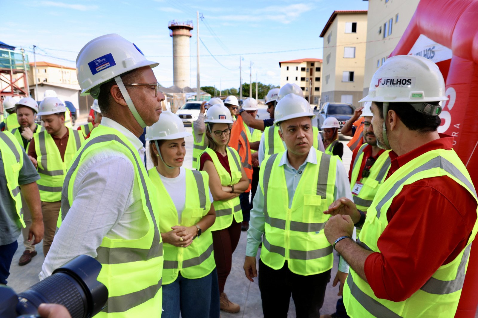 MUNICÍPIO DE SÃO CRISTÓVÃO RECEBE O MINISTRO DAS CIDADES PARA VISITA ÀS OBRAS DOS RESIDENCIAIS PIRANJI I E II