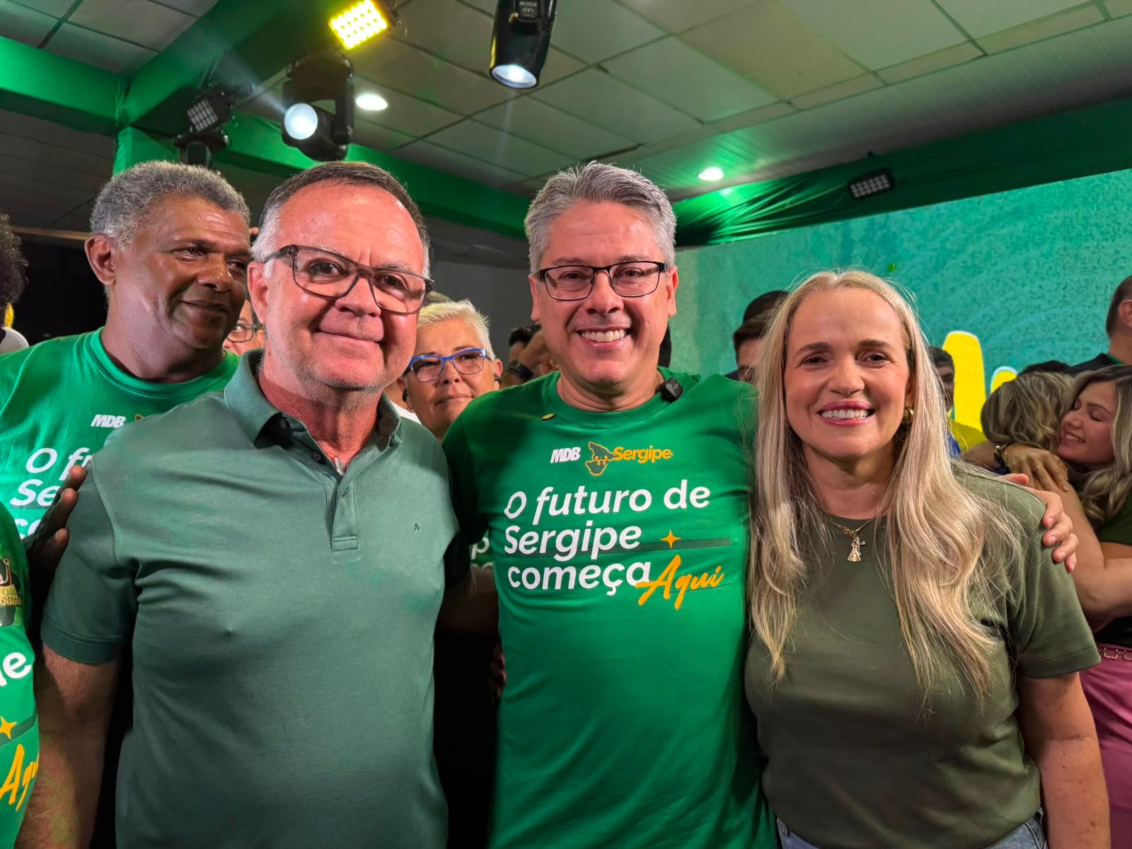 JOÃOZINHO DE SOLINHA É OFICIALIZADO COMO 2º SUPLENTE DE ALESSANDRO VIEIRA DURANTE CONVENÇÃO EM ARACAJU