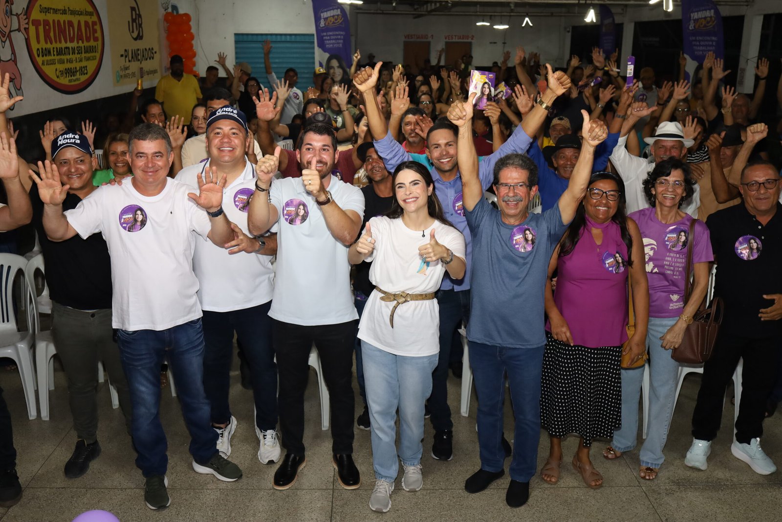 Yandra Moura avança com agenda pelos municípios e desta vez visita Tomar do Geru