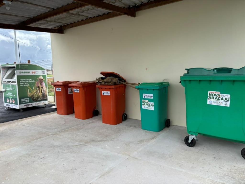 Novo ecoponto muda rotina de moradores e carroceiros no bairro Porto Dantas