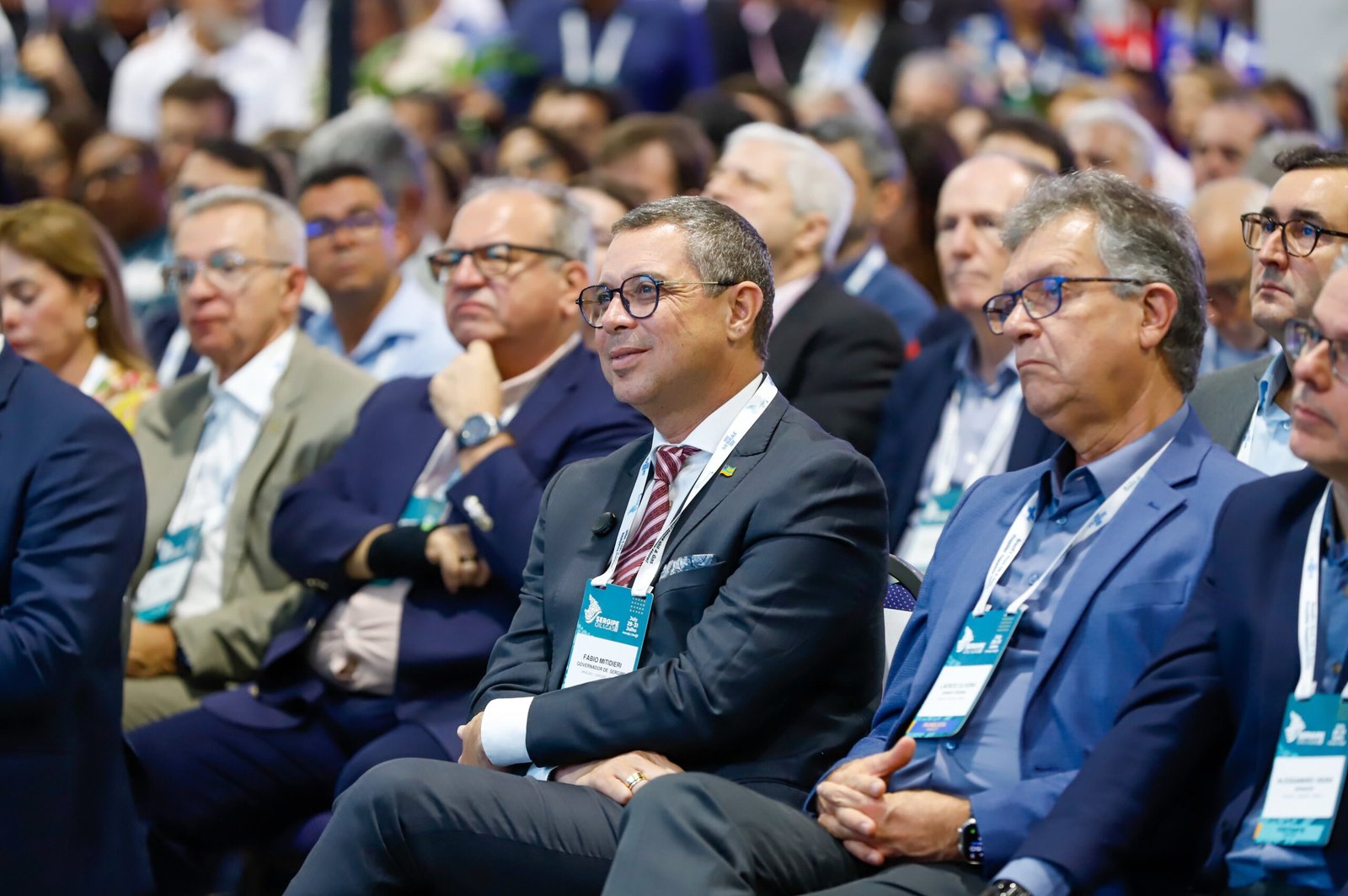 GOVERNADOR  FÁBIO MITIDIERI ACOMPANHA A ABERTURA DA QUINTA EDIÇÃO DO SERGIPE OIL & GÁS, EM ARACAJU