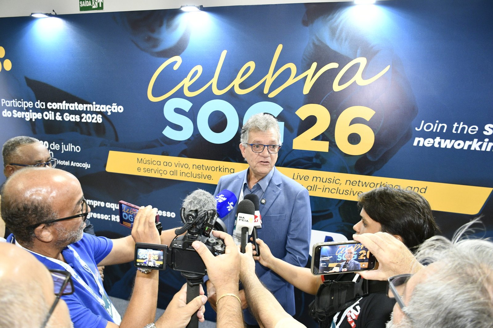 SENADOR LAÉRCIO REFORÇA PROTAGONISMO DE SERGIPE NO MERCADO DE GÁS DURANTE ABERTURA DO SERGIPE OIL & GAS