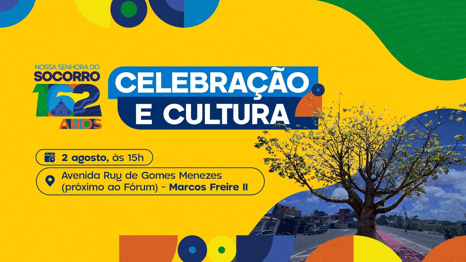 Prefeitura vai realizar evento afro-religioso em alusão aos 162 anos de Socorro