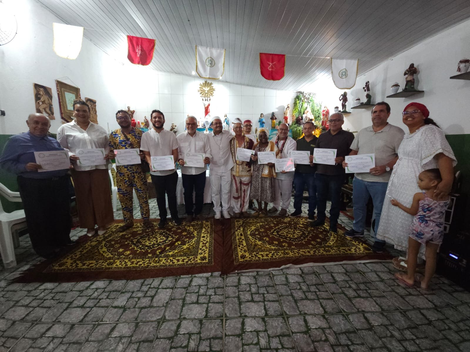 Camilo é homenageado pelo seu compromisso com combate ao racismo religioso