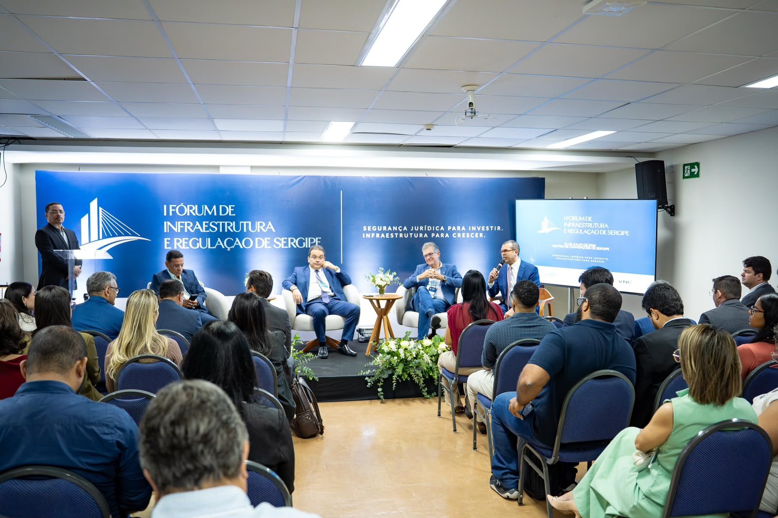 I FÓRUM DE INFRAESTRUTURA E REGULAÇÃO REÚNE GESTORES PARA DISCUTIR SEGURANÇA JURÍDICA E INVESTIMENTOS EM SE