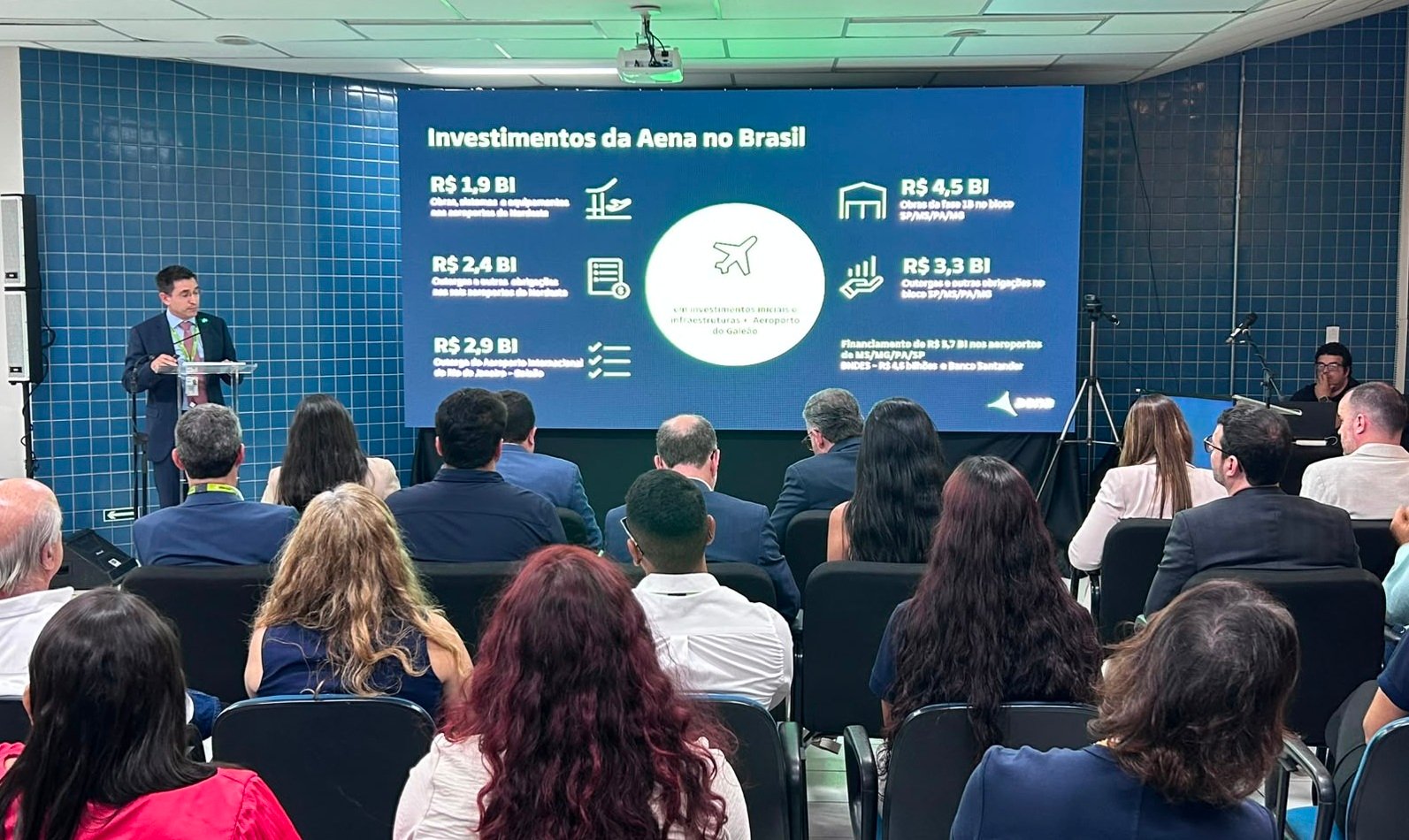 Aena prevê R$ 275 milhões em investimentos no entorno do Aeroporto
