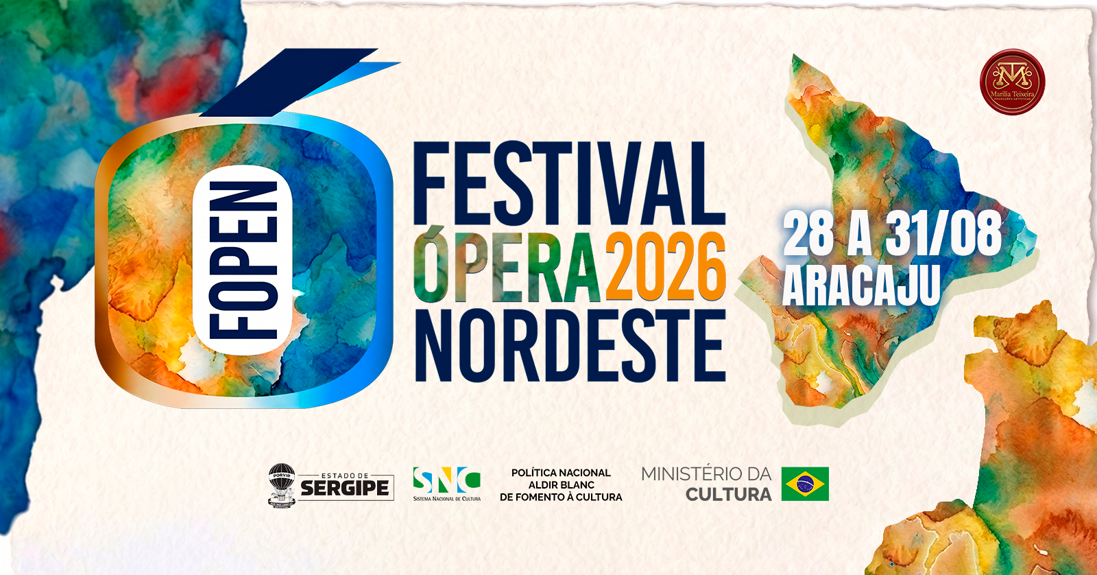 Festival Ópera Nordeste transforma agosto no mês da ópera em Sergipe