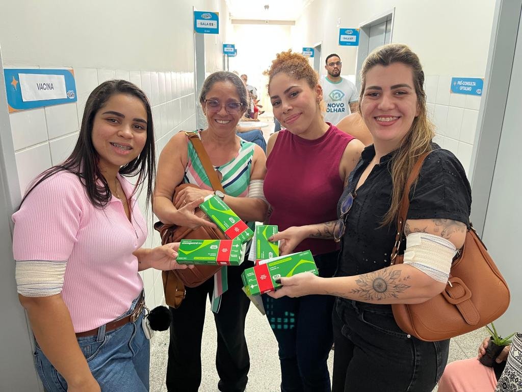 Tamo Junto Aracaju promove ação de saúde e cuidado no bairro América