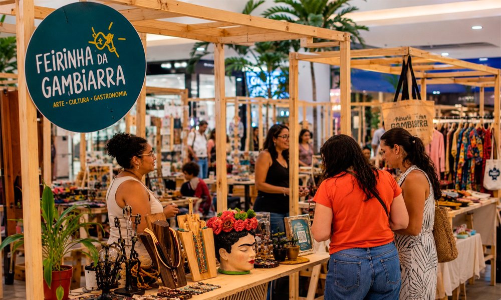 Feirinha da Gambiarra acontece de 12 e 16 de agosto no RioMar Aracaju