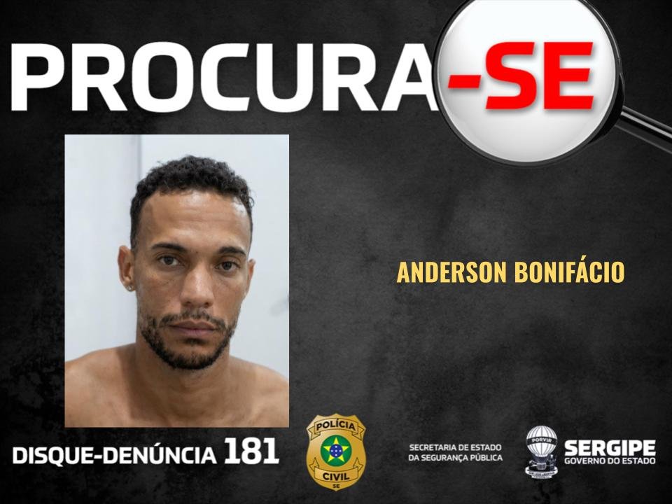 Policia Civil  divulga imagem de suspeito de atirar em via pública no município de Riachuelo
