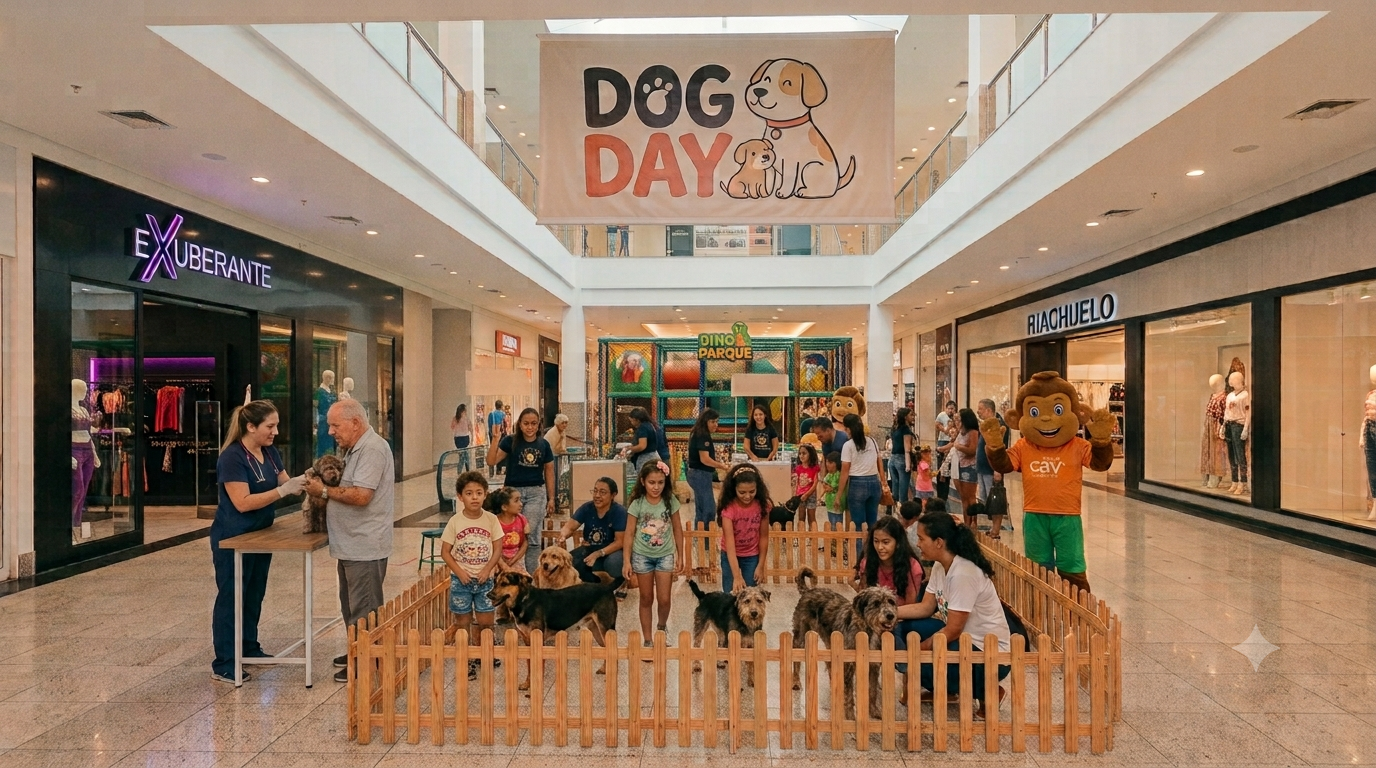 Neste sábado, Dog Day reúne diversão, adoção e ações  no Aracaju Parque Shopping