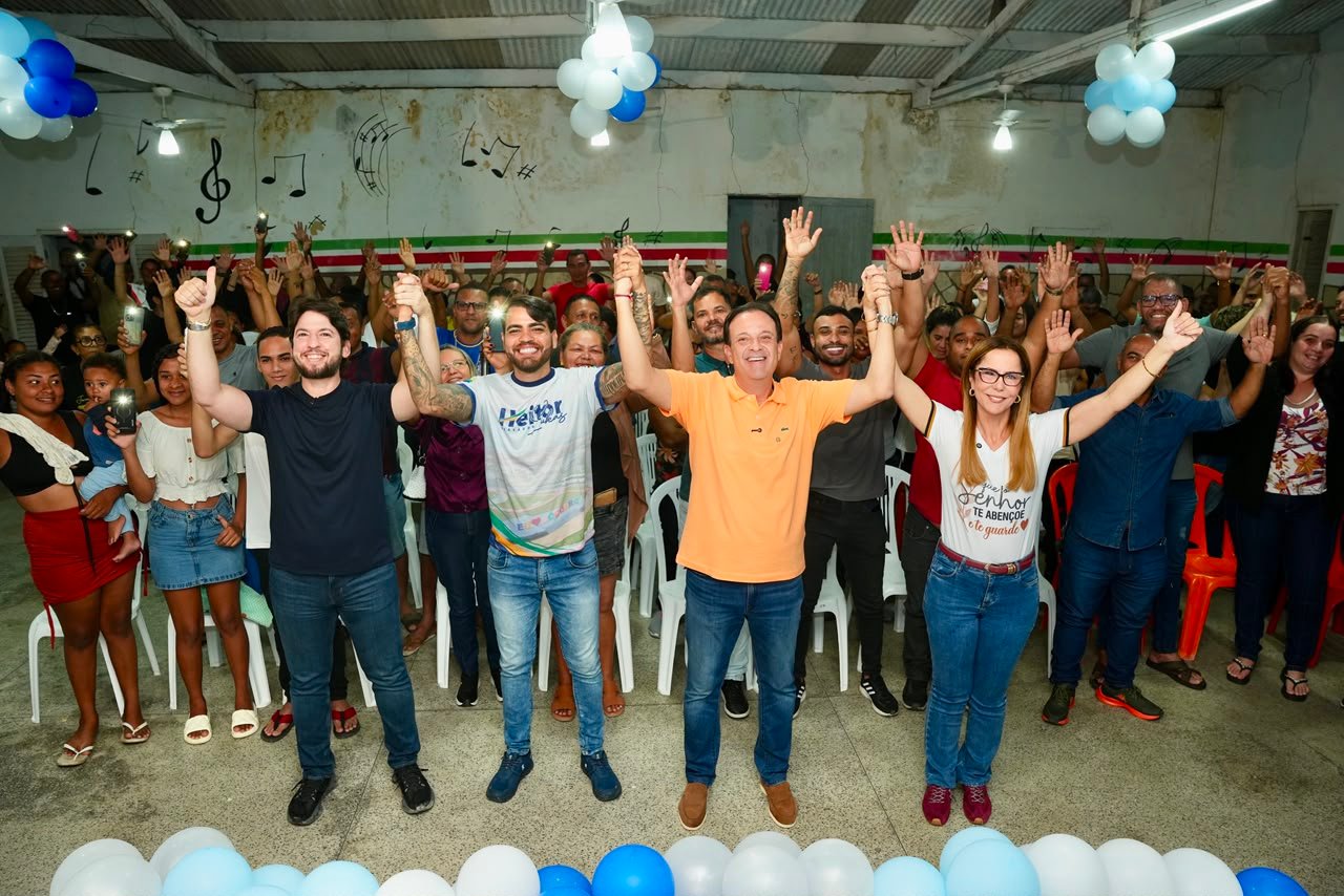 Jorginho Araujo defende política como missão em encontro com amigos do vereador Heitor Lukas